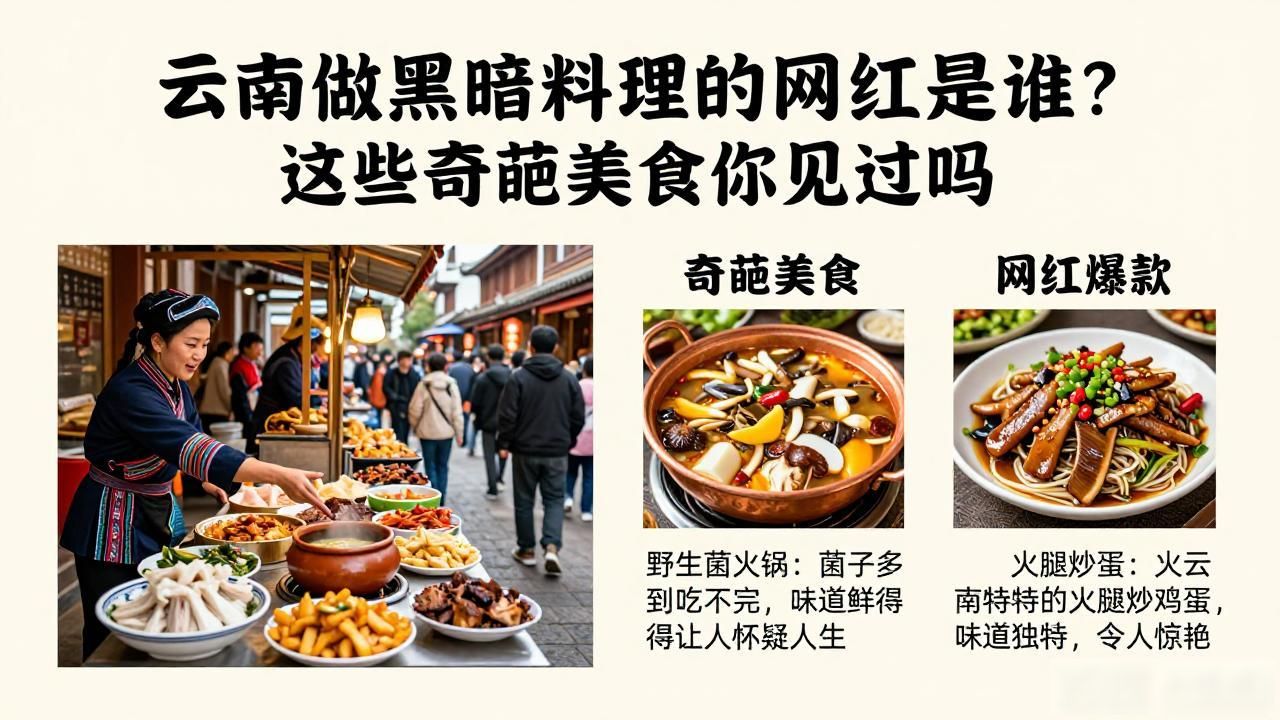 云南做黑暗料理的网红是谁啊图片,_食堂黑暗料理图片_黑暗料理界五虎星